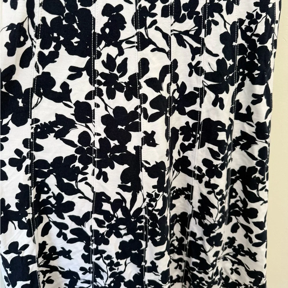 Loft Garden Seamed Ponte Midi Dress - Picture 6 of 10